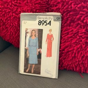 Vintage ladies dress pattern Size 14 Misses